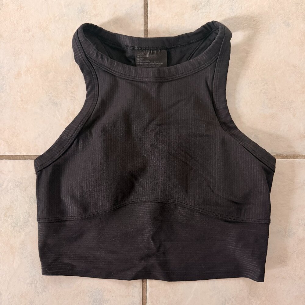 Black Lululemon Blissful Bend Tank Top